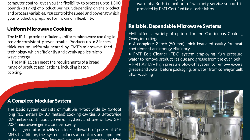 MIP-11 Microwave System Brochure