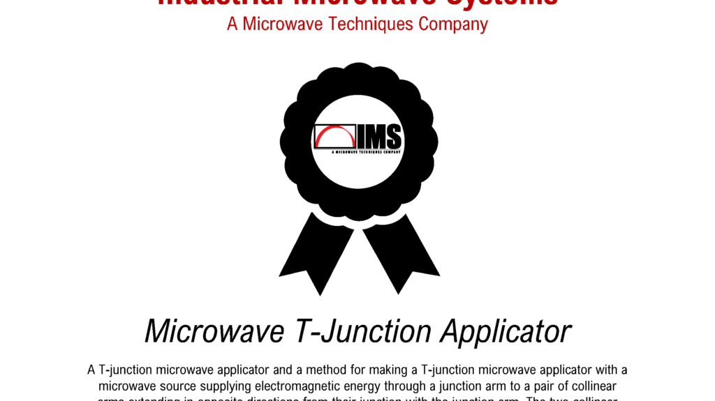 Microwave T-Junction Applicator