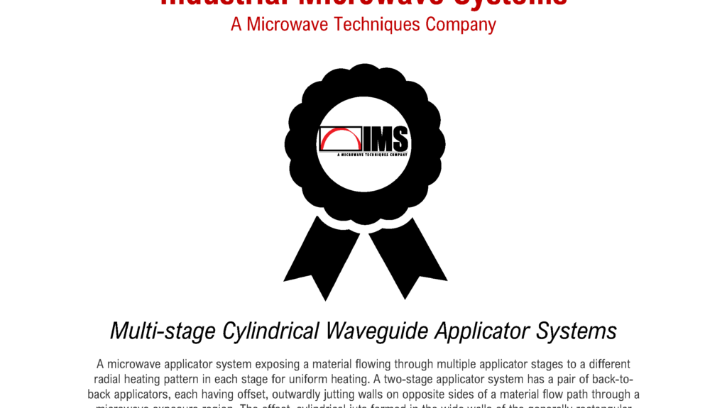 Multi-stage Cylindrical Waveguide Applicator Systems